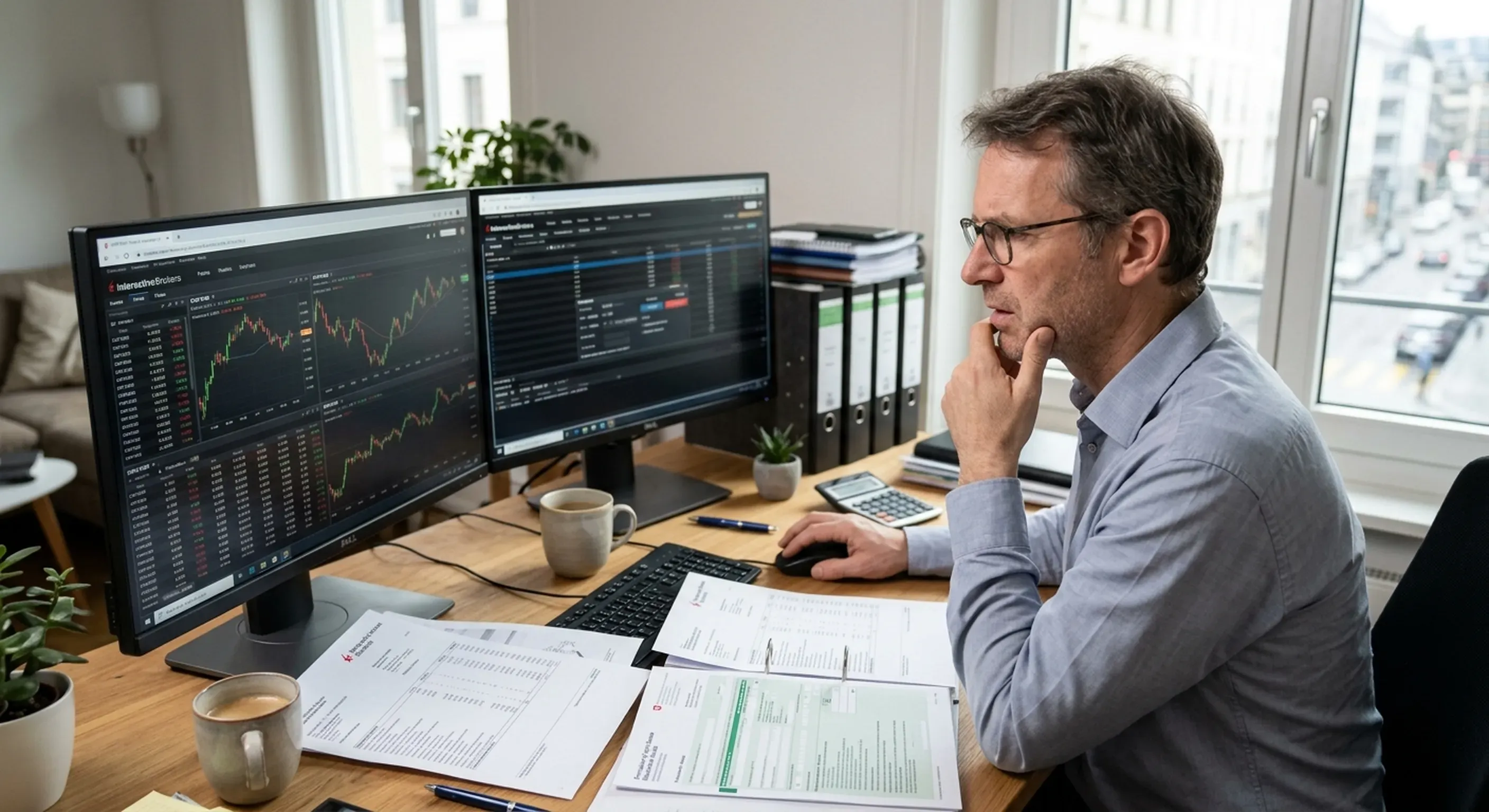 Gain Forex CHF/EUR sur Interactive Brokers : déclarable ou pas ?